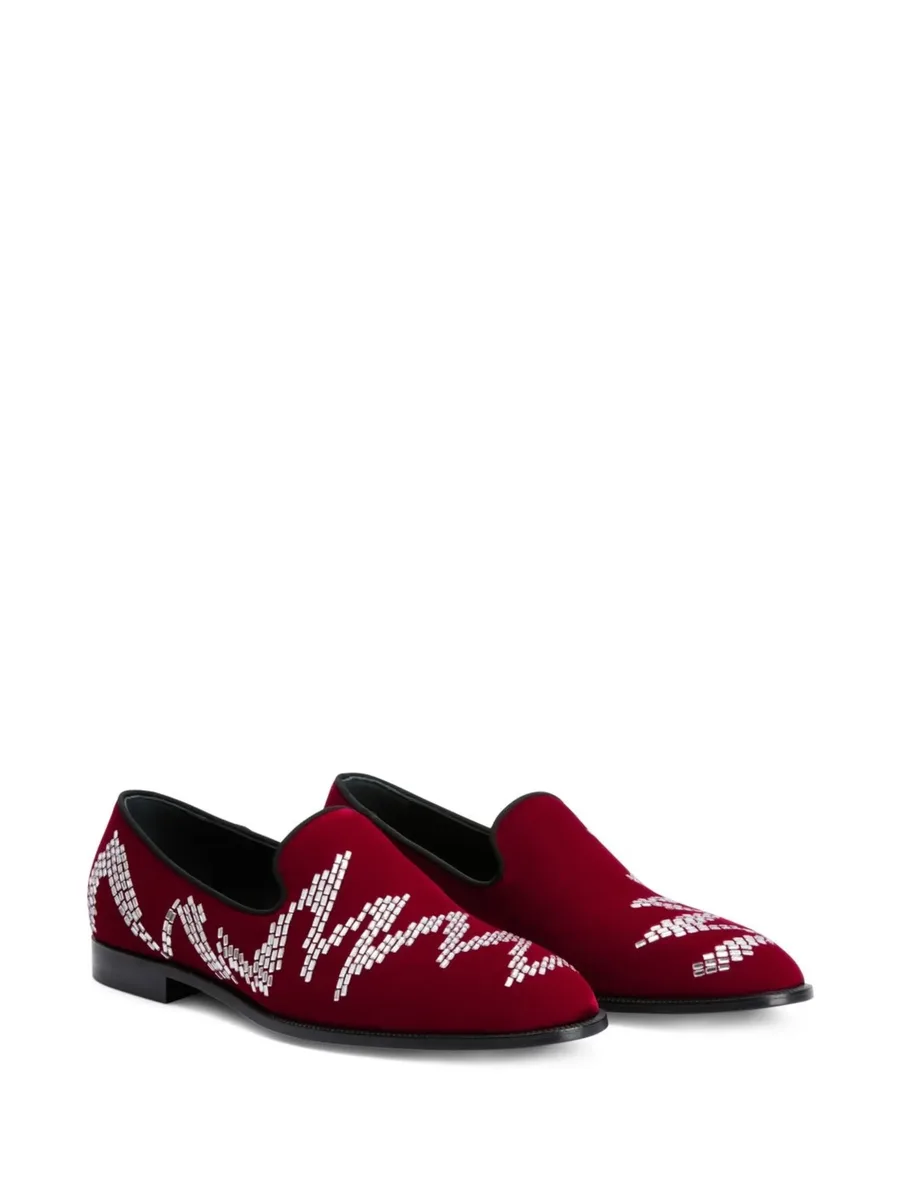 Jareth Shake embellished loafers 3