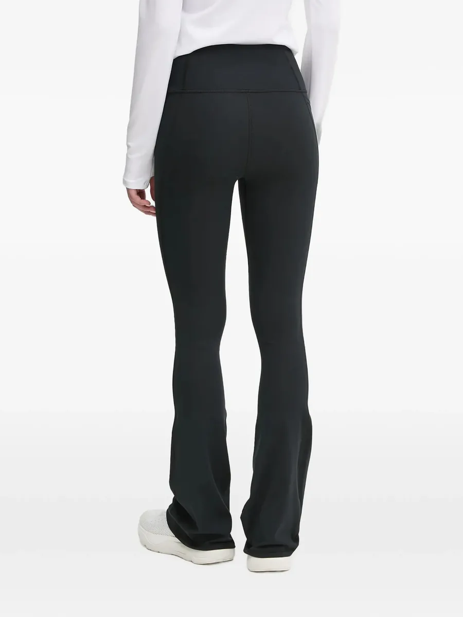 Motion logo-print flared leggings 3