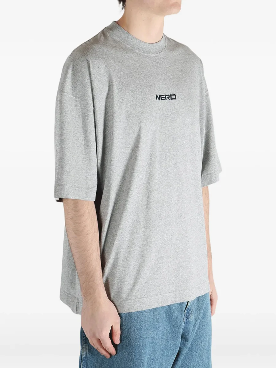 Nerd-print T-shirt 7