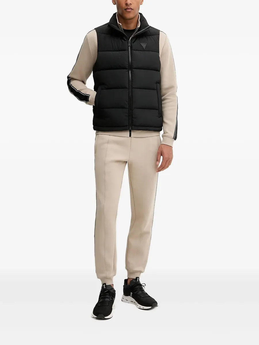 padded logo-plaque gilet 4