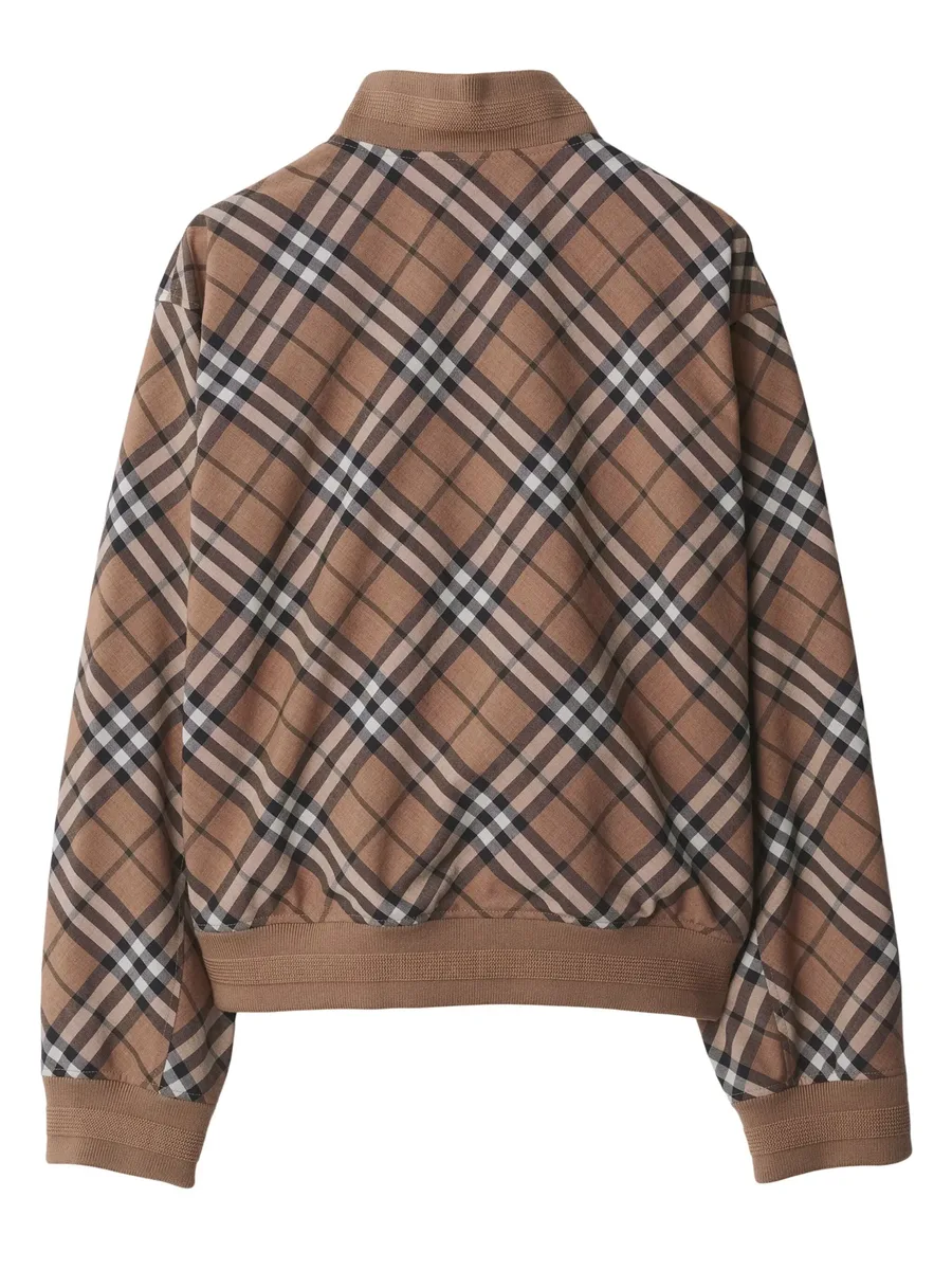 бомбер в клетку Vintage Check 9