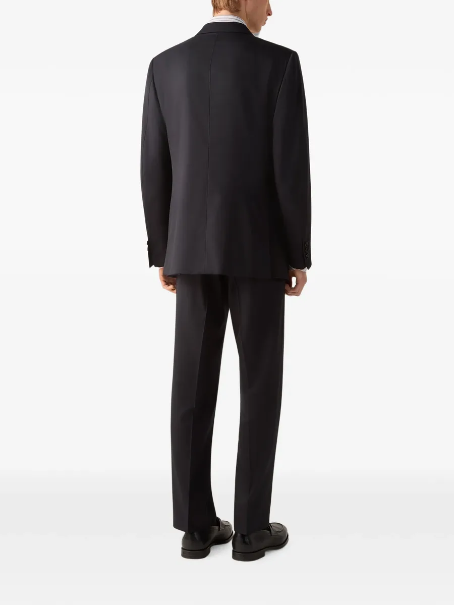 black Trofeo 120mila wool suit 3