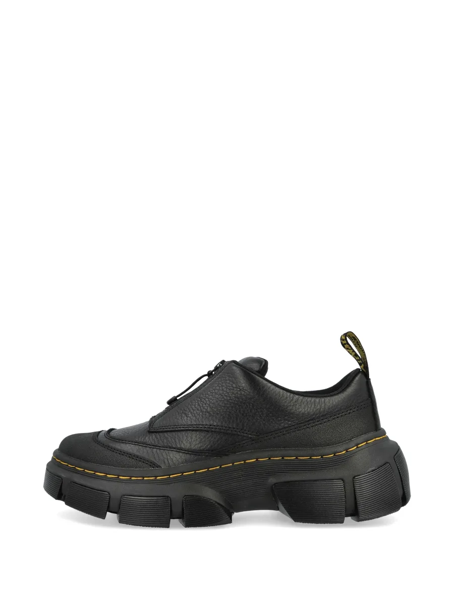 DMXL zip platform leather shoes 12