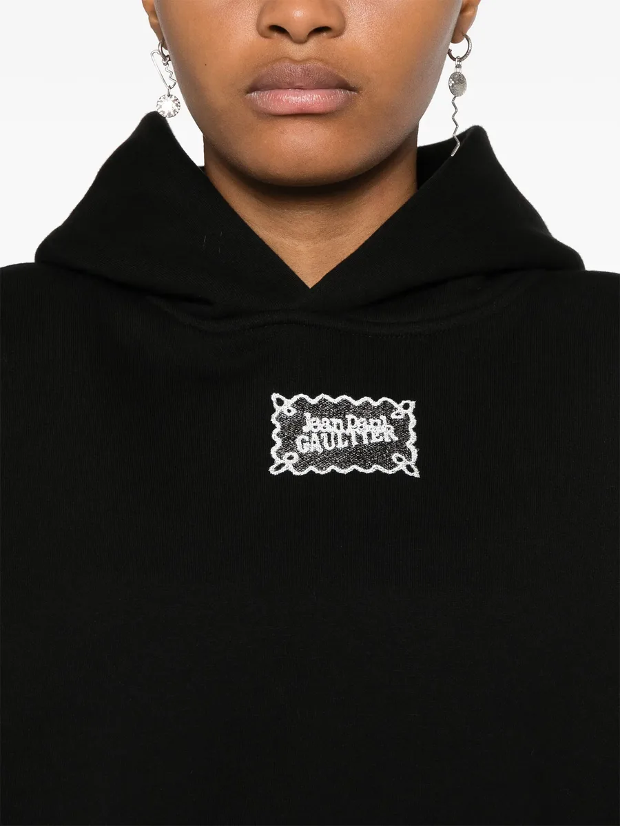 logo-print hoodie 10