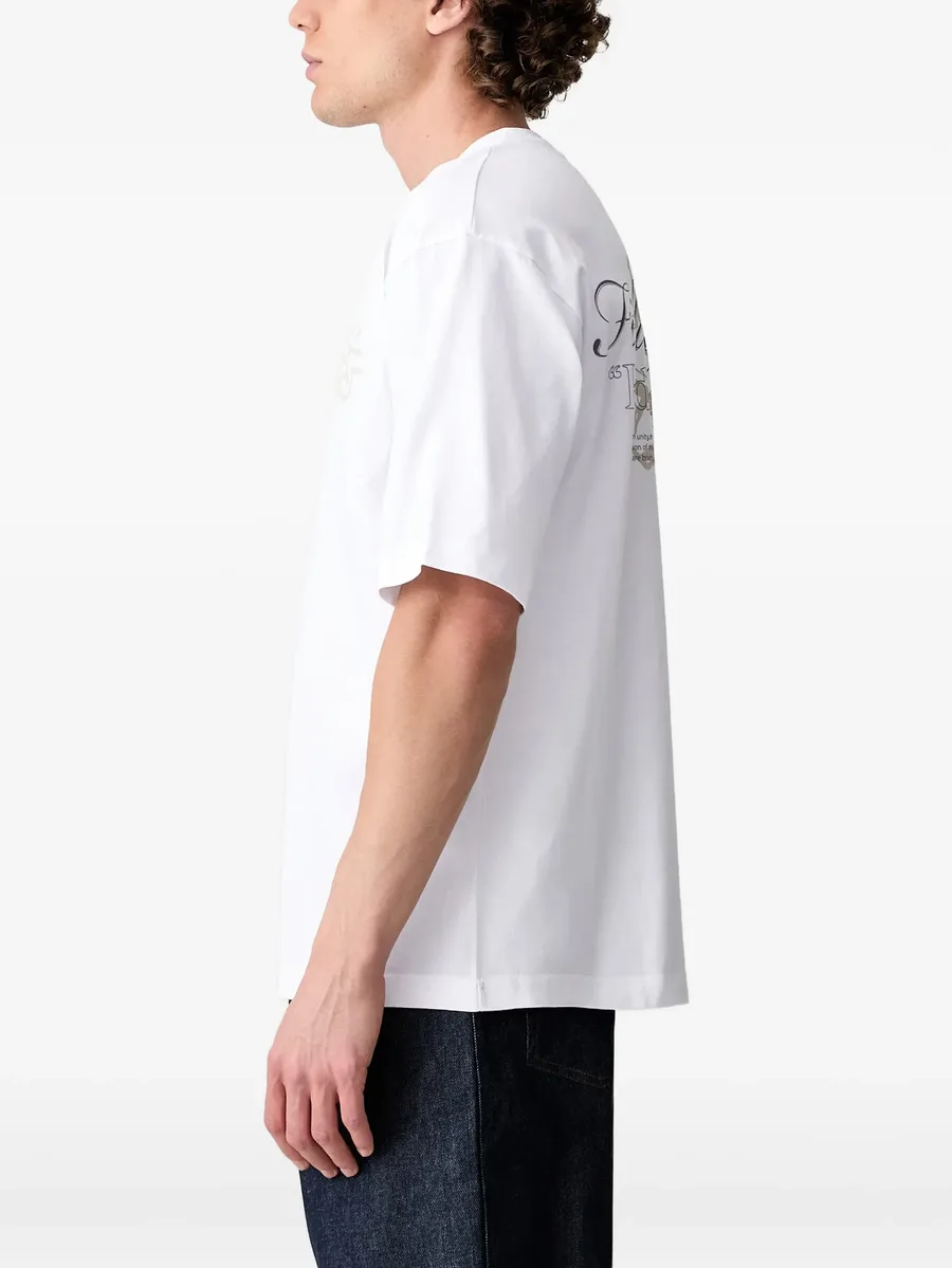 Boxy Bridge The Gap logo-print short-sleeve T-shirt 2