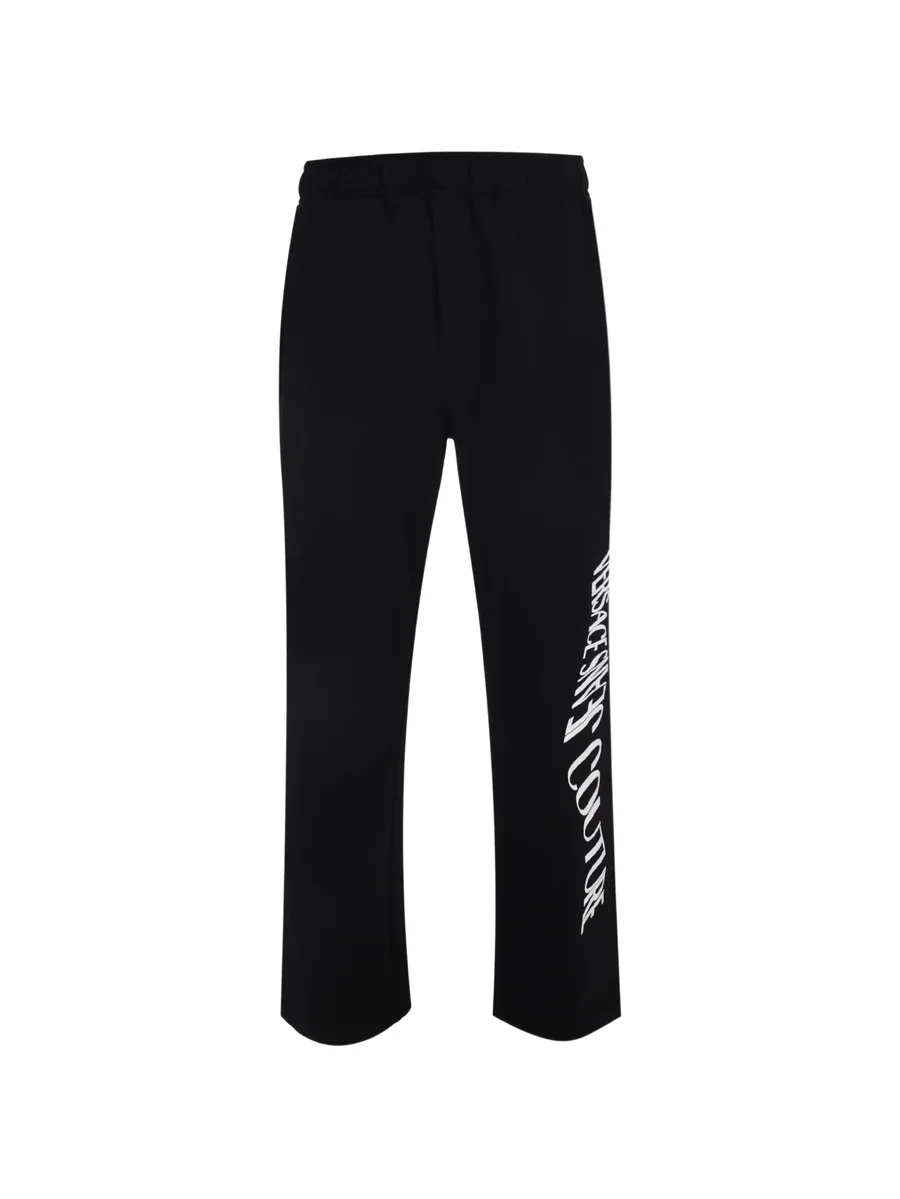 logo-print track pants 1