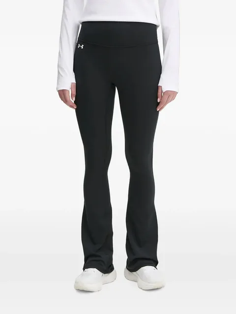 Motion logo-print flared leggings