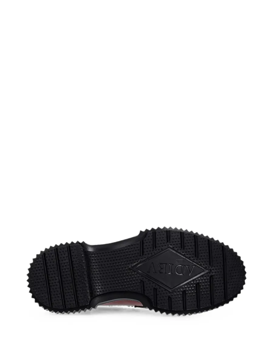 brogue-detail leather loafers 10