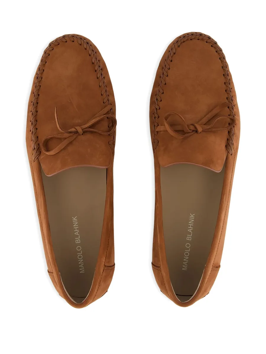 Gargano bow-detail loafers 7