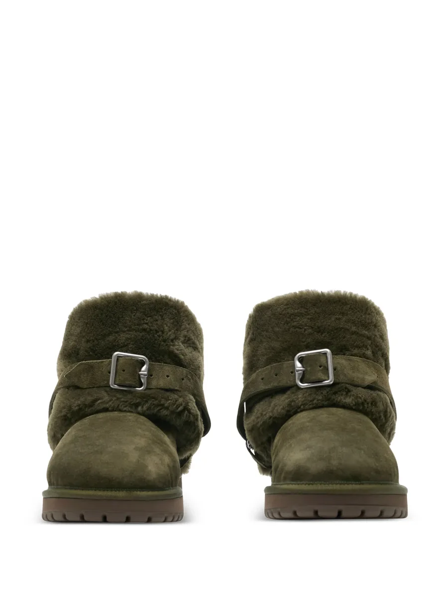 ботинки из овчины с пряжкой 3