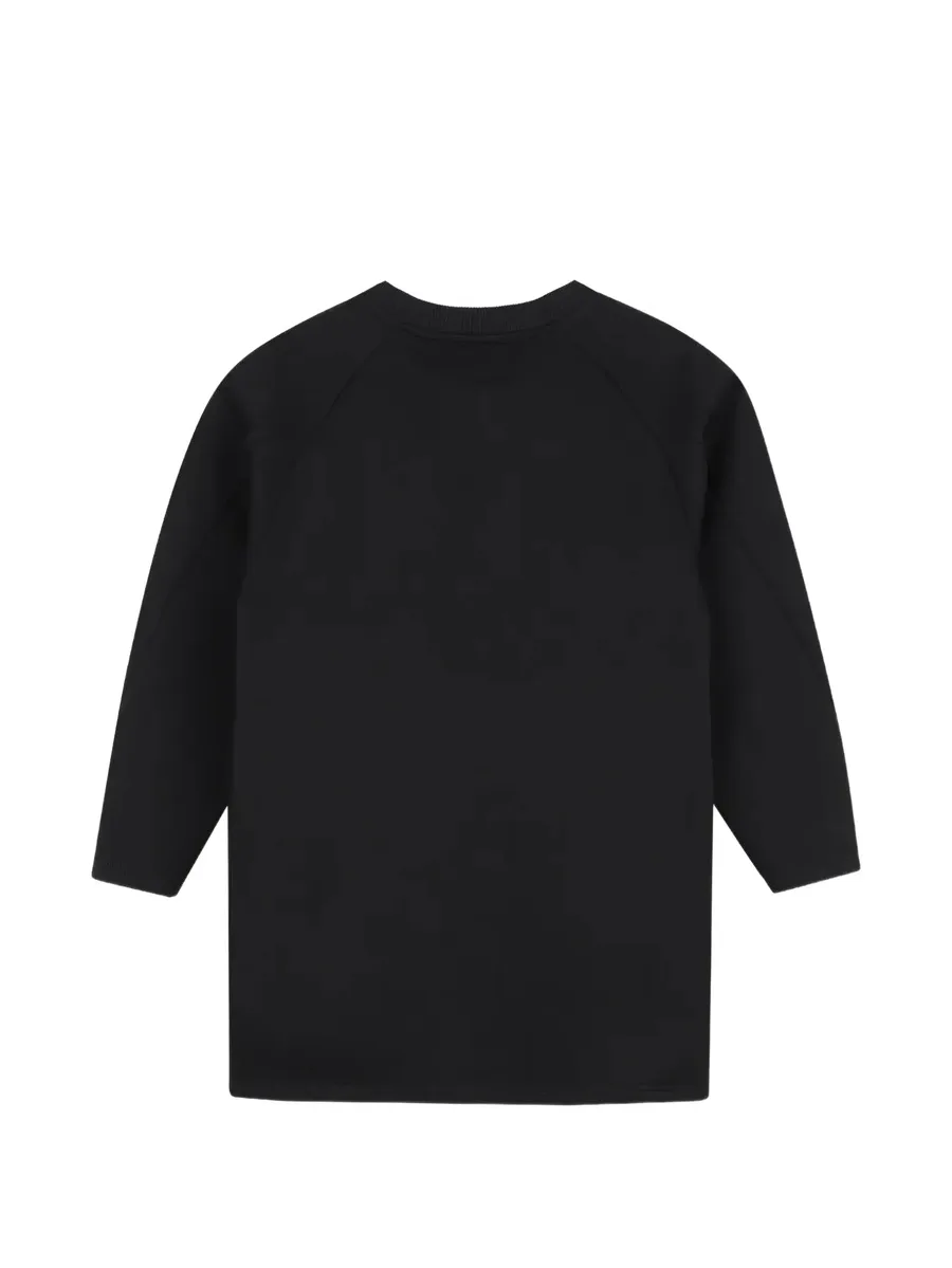 logo-print raglan-sleeve dress 2