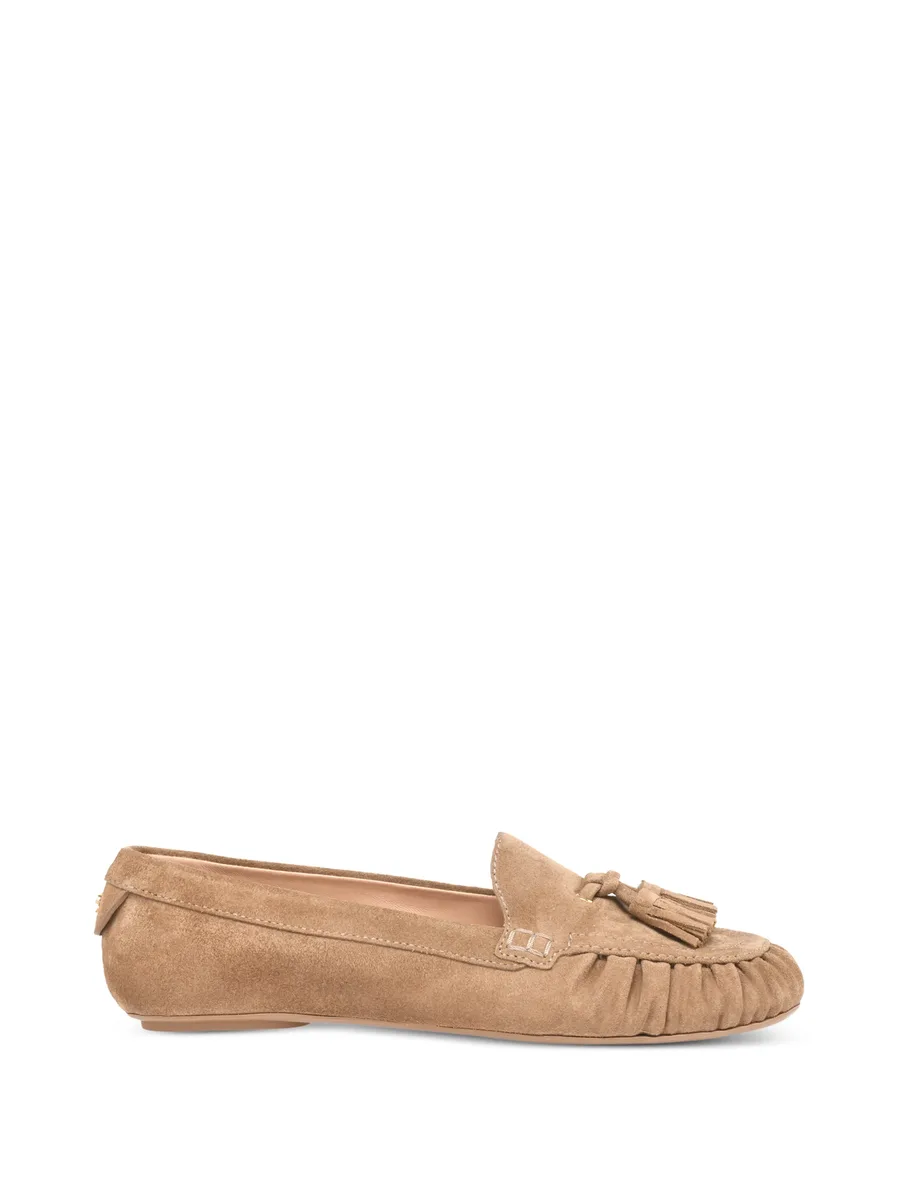 THèa tassel suede loafers 2