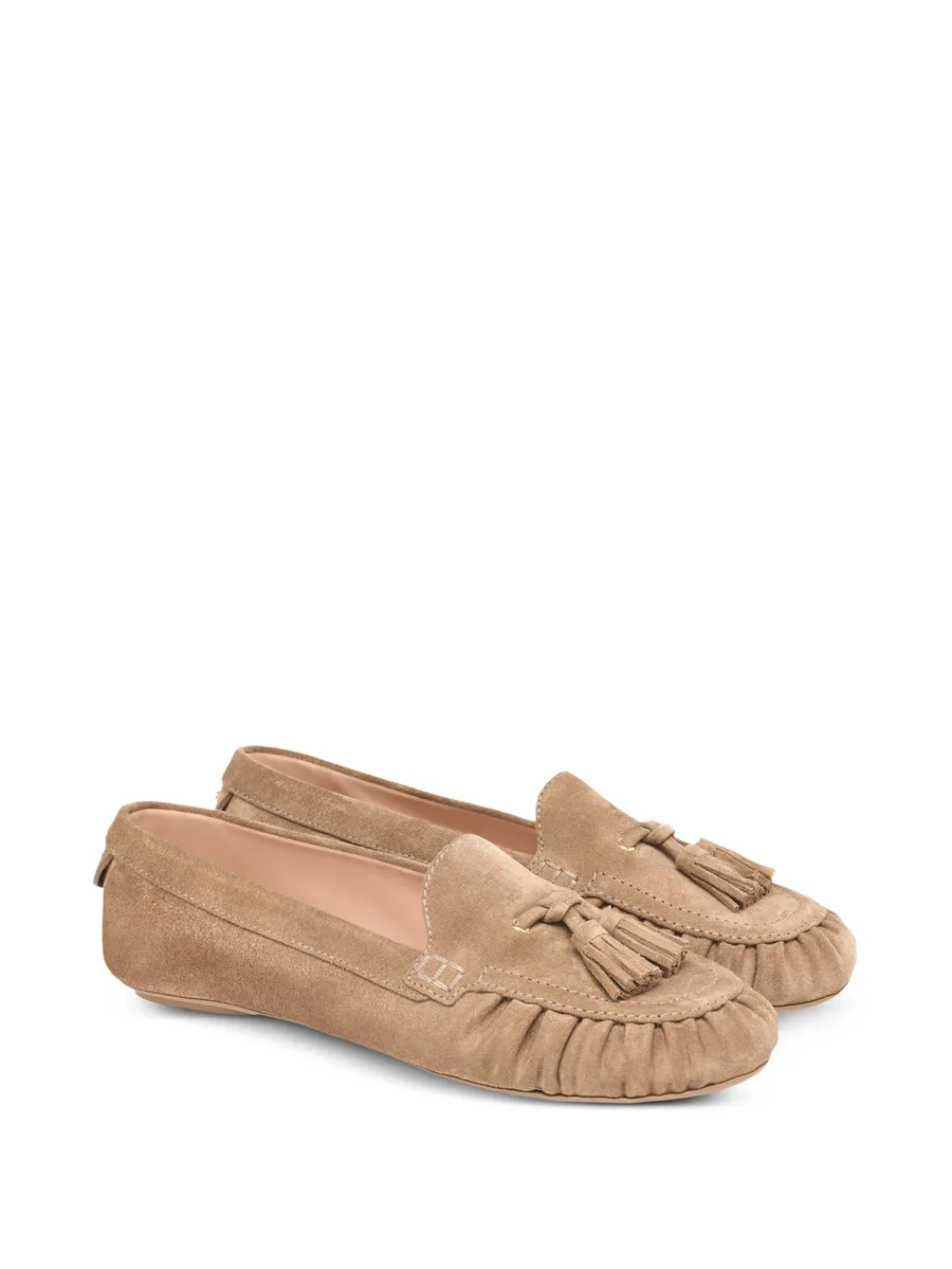 THèa tassel suede loafers 3