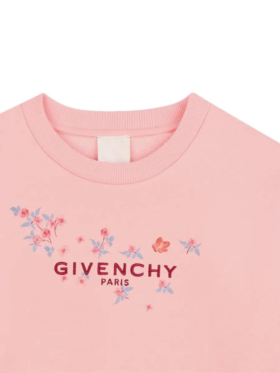 floral-print logo-print sweatshirt 3