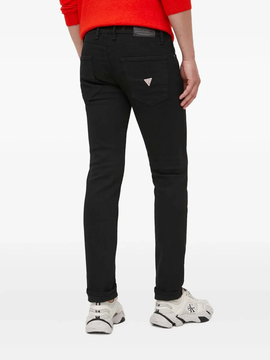 logo-plaque jeans 5