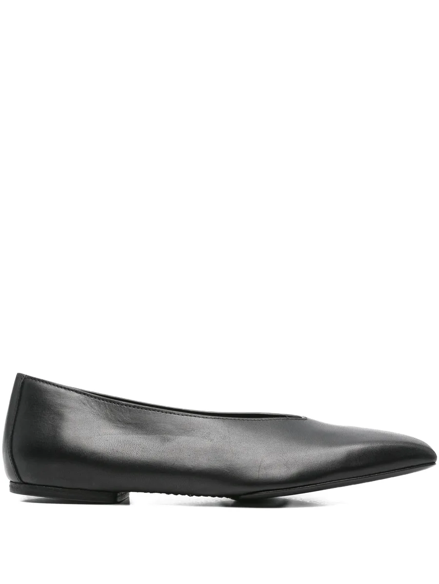 leather ballet flats 2