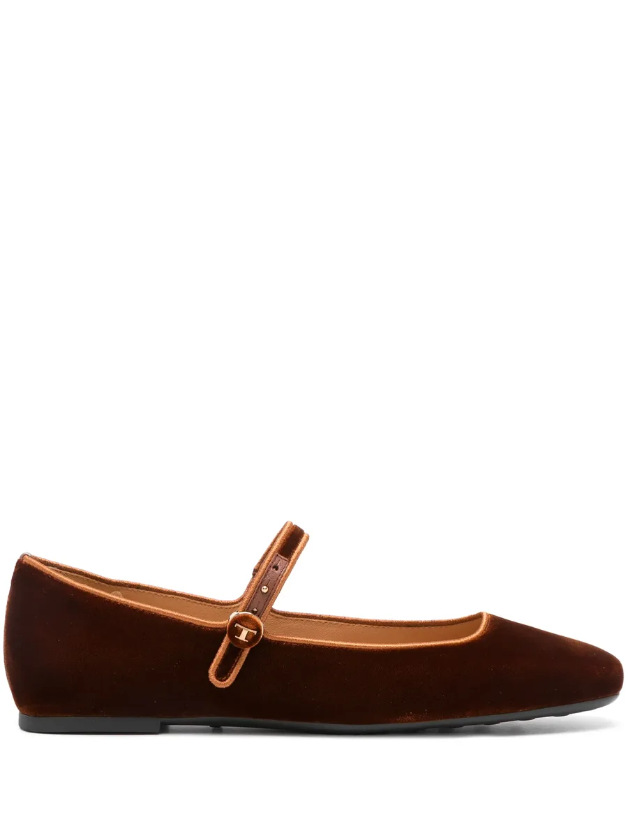 velour ballerina shoes 2