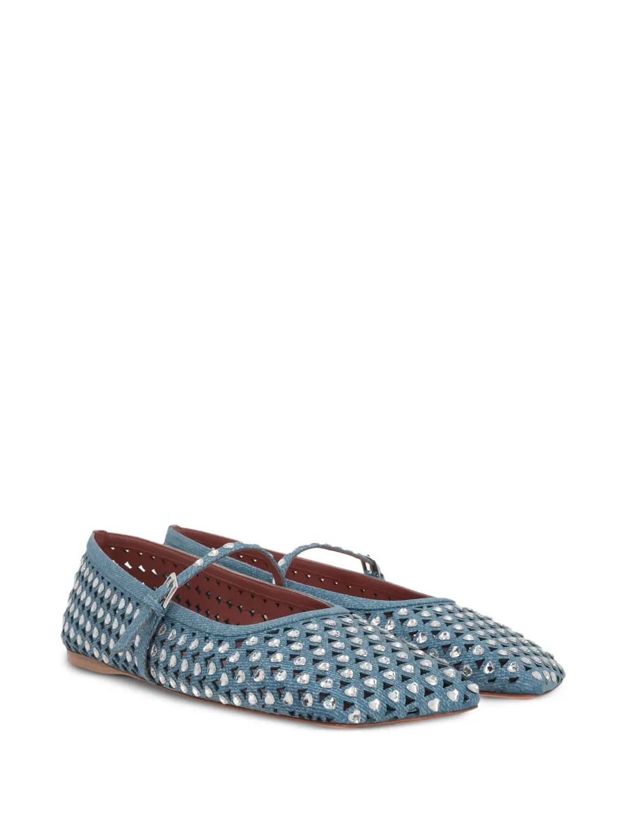 Anne embellished ballerina shoes 3