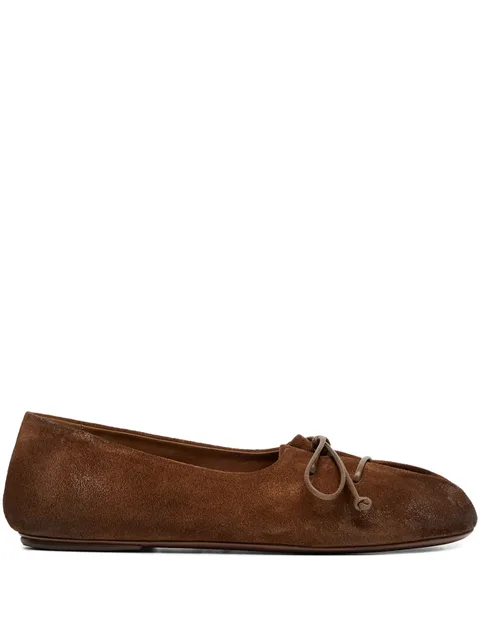 Girella suede ballet flats