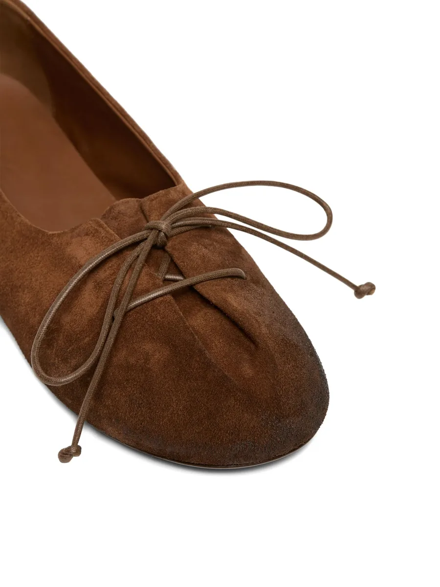 Girella suede ballet flats 8