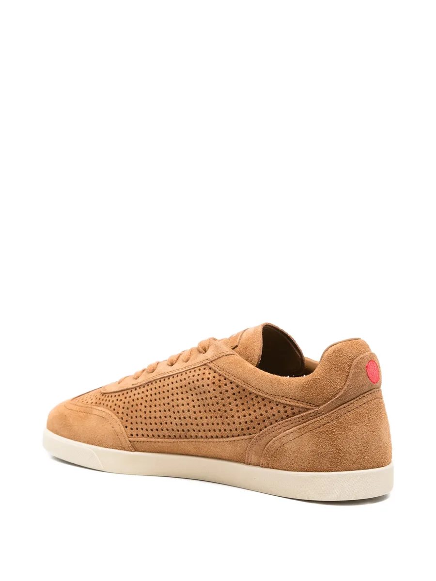 perforated leather sneakers 5