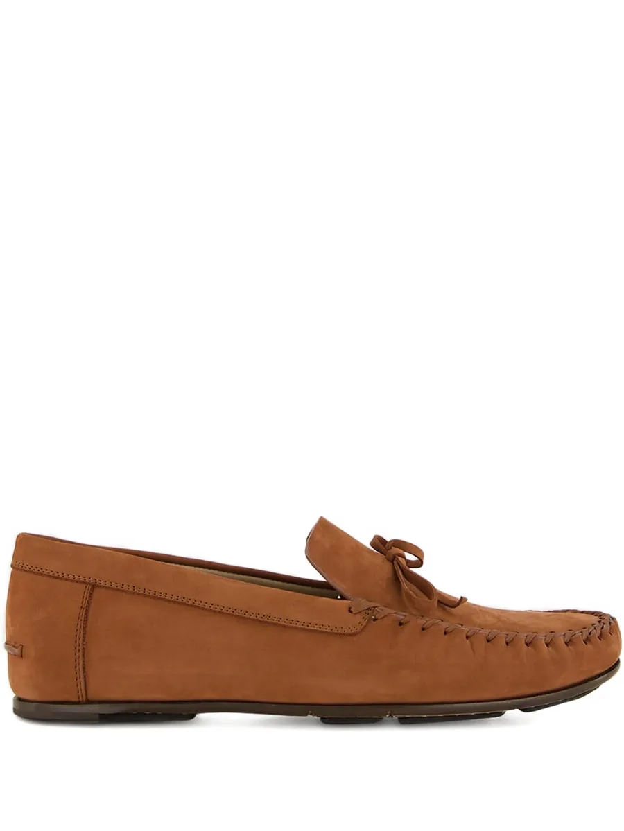 Gargano bow-detail loafers 1