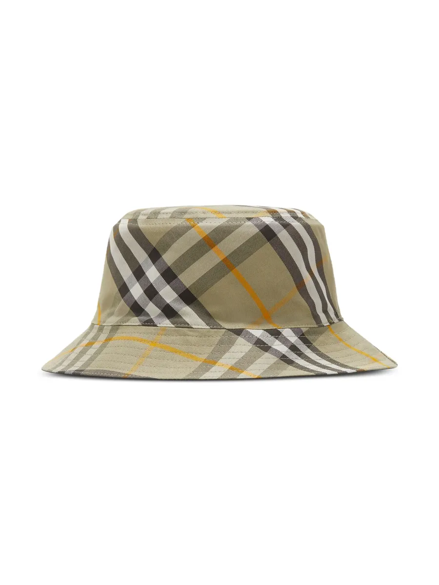 двусторонняя панама в клетку Vintage Check 3
