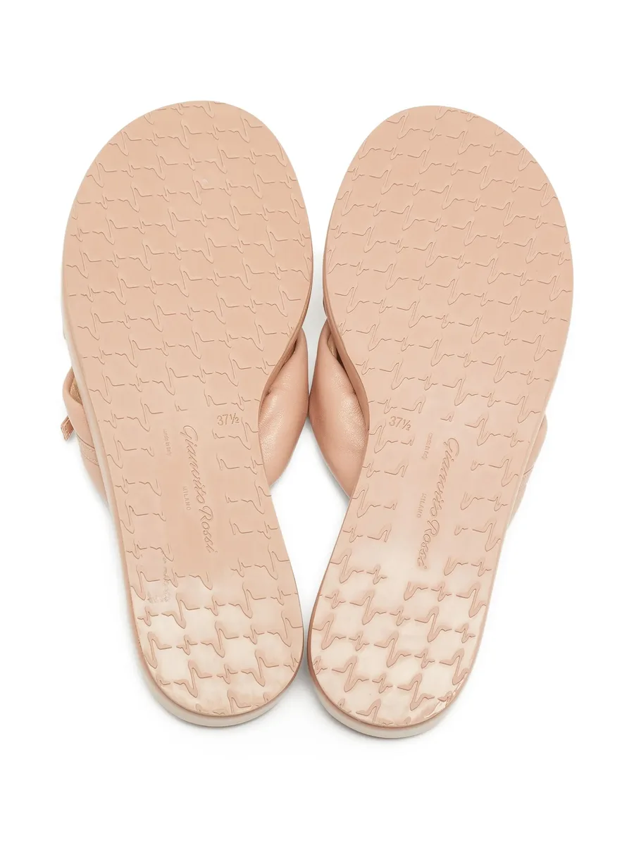 pre-owned Alima cross-strap sandals 7