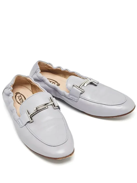 leather loafers