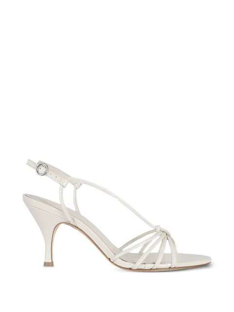 knotted strap pumps