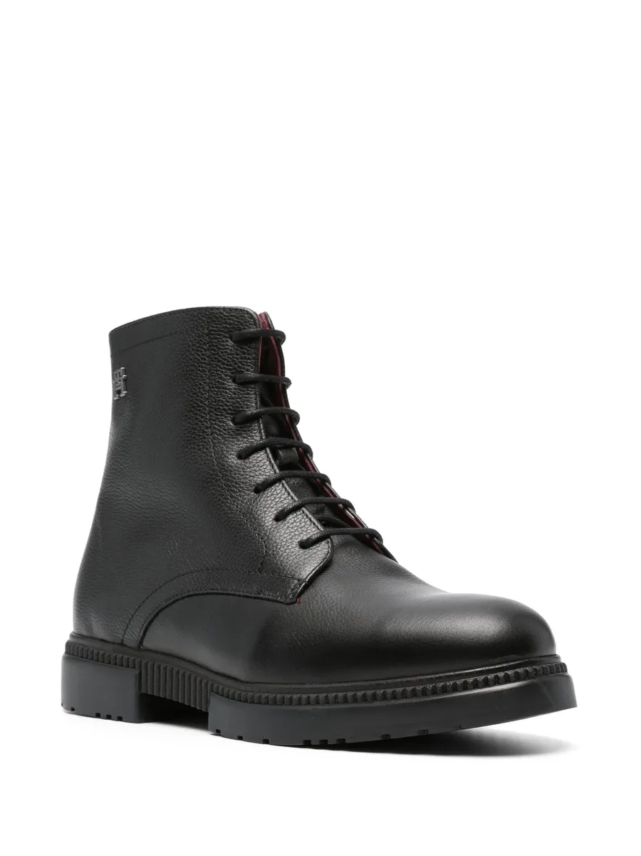 lace-up leather boots 5