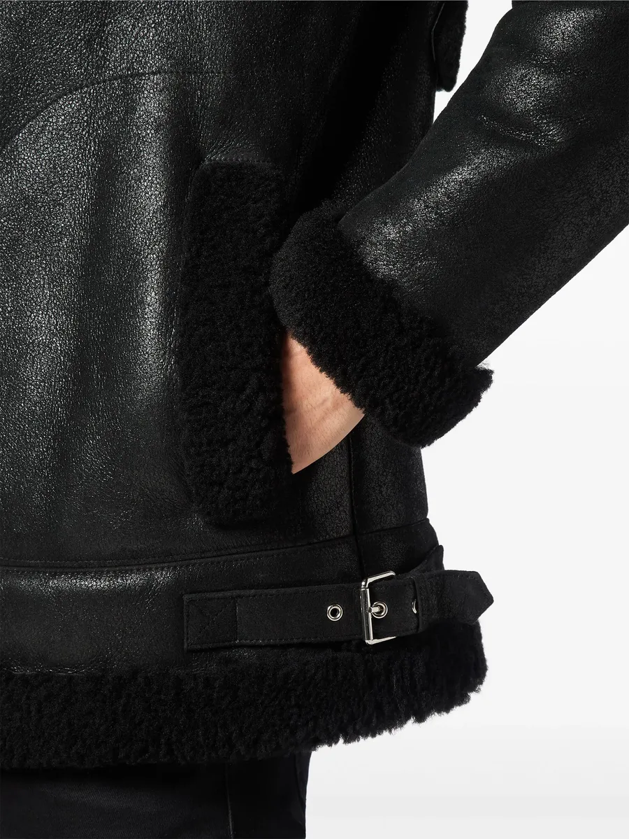 shearling biker jacket 9