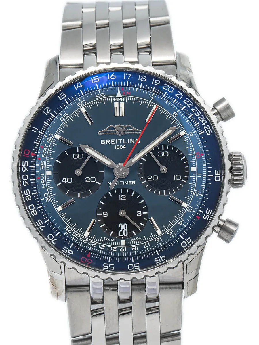 наручные часы Navitimer pre-owned 41 мм 3