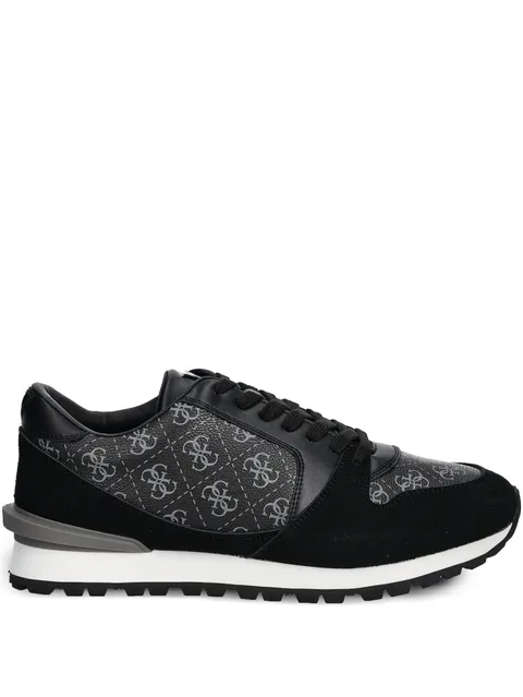 monogram-print sneakers