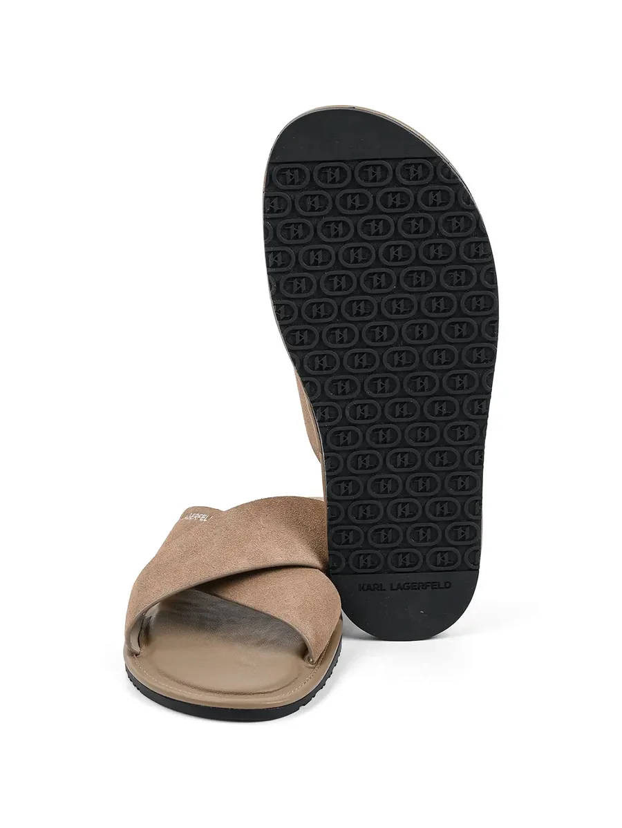 criss-cross suede slides 9