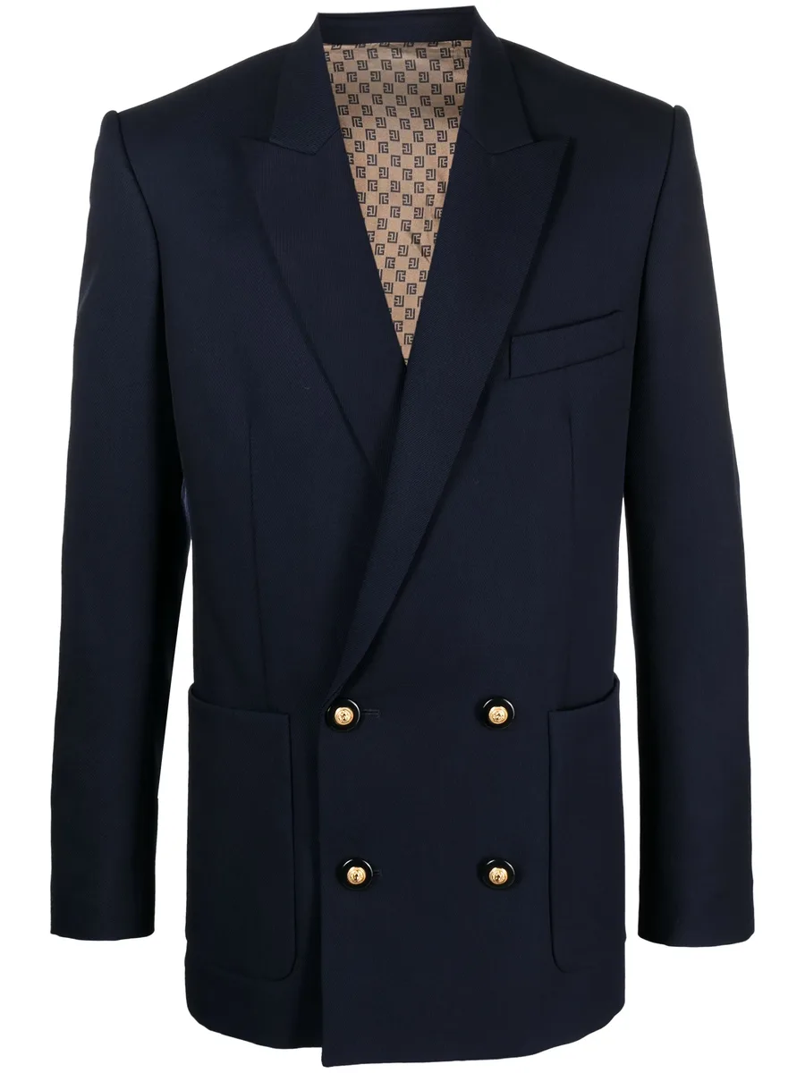 double-breasted virgin-wool blazer 2