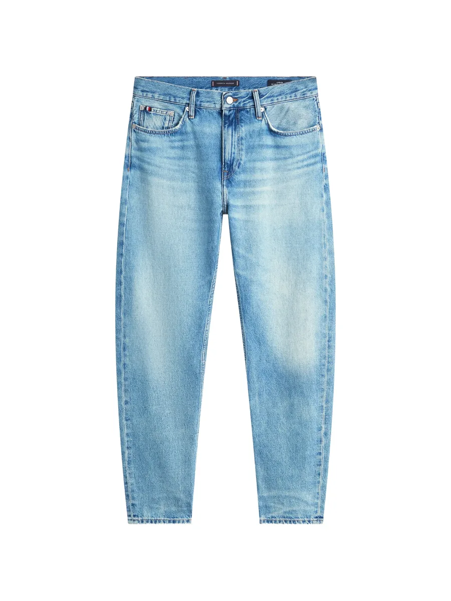 Harlem regular-fit faded-effect straight-leg denim jeans 2