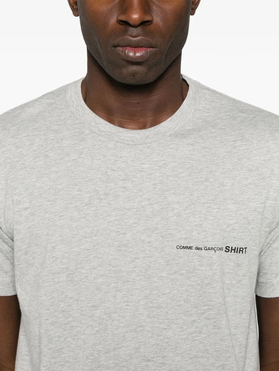 logo-print T-shirt 8