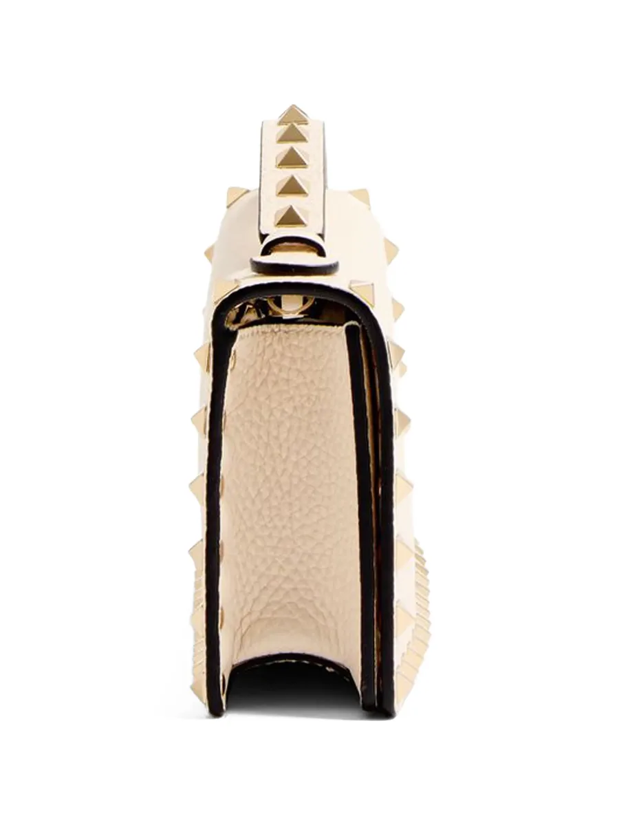 сумка Rockstud из зернистой кожи 6