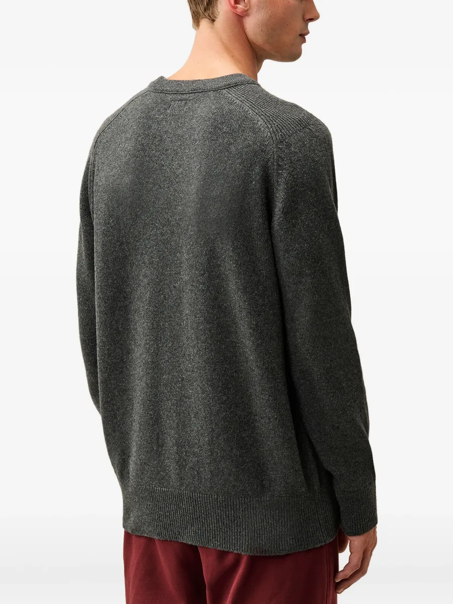 lambswool Lens crewneck sweater 4