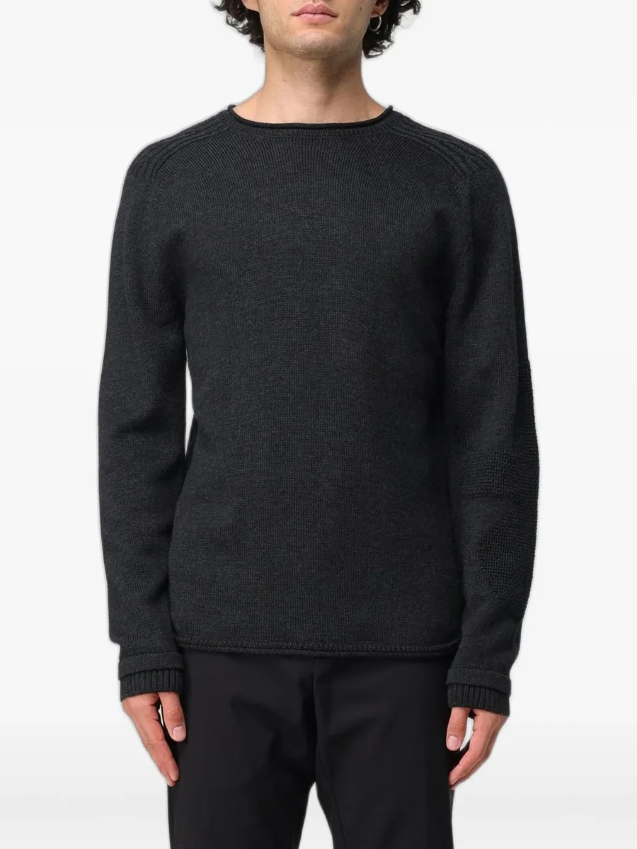 virgin-wool knit sweater 1