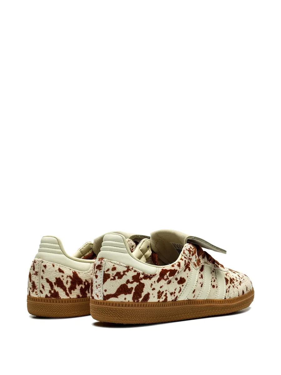 кроссовки Samba LT Cow Print - Brown/White 4