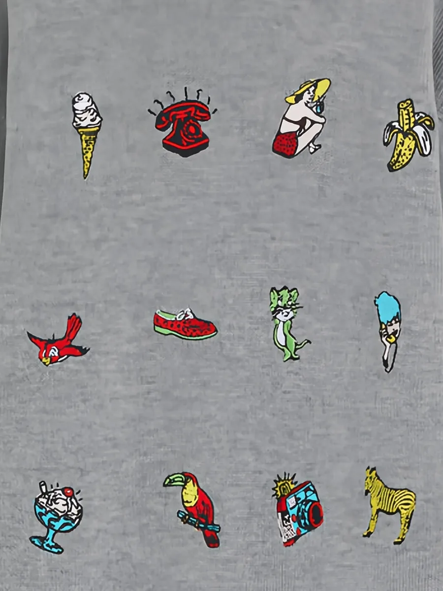 Toys embroidered-patchwork sweater 2