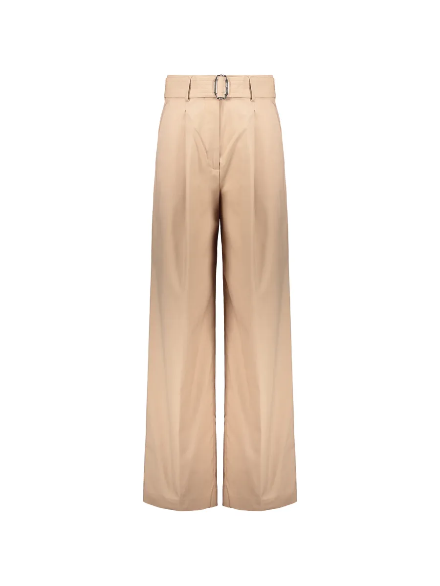 belted wide-leg trousers 1