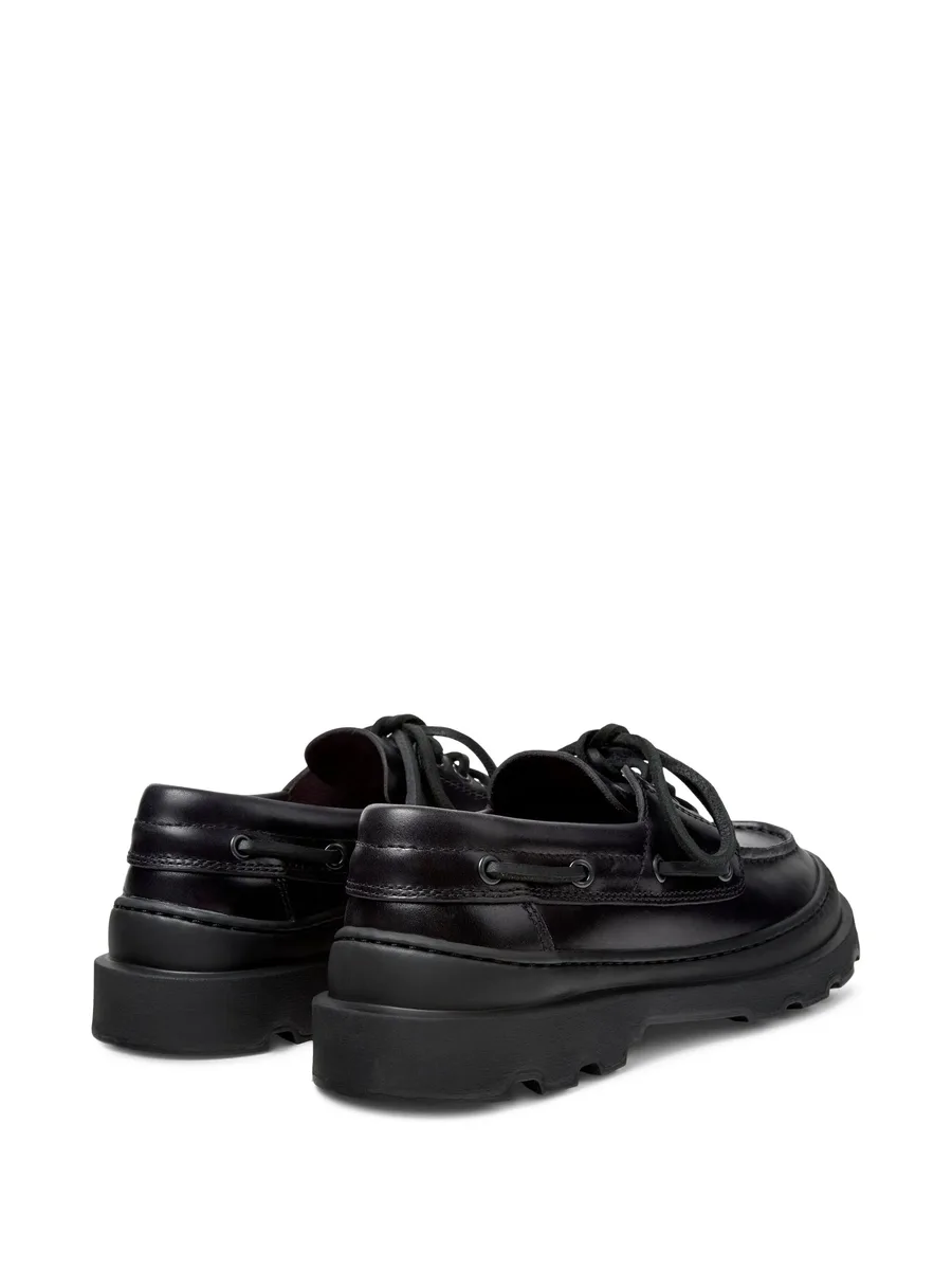 leather lace-up loafers 7