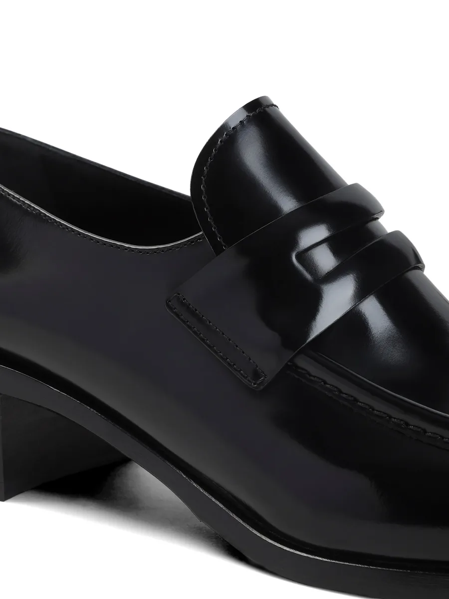 Prudence polished leather loafers 8