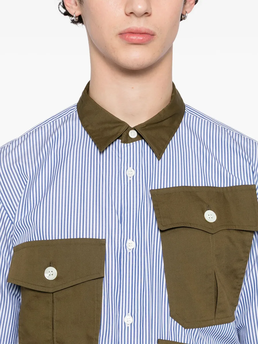 box-pleat pocket shirt 10