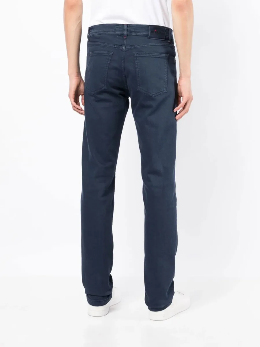slim-cut chino trousers 7