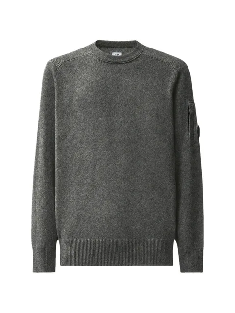 lambswool Lens crewneck sweater