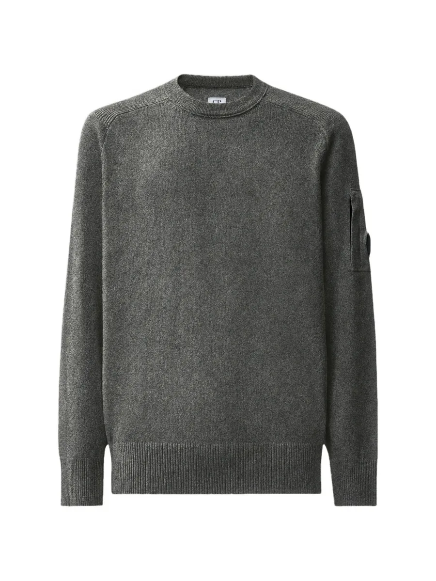 lambswool Lens crewneck sweater 1